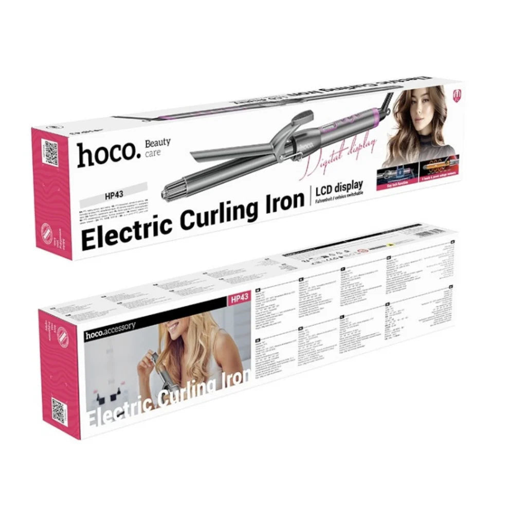 Hoco Electric Curling Iron with Digital Display