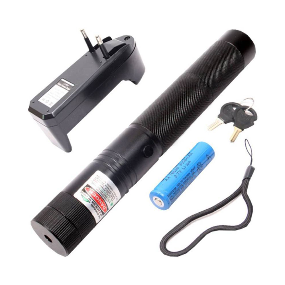 Rechargeable Green Dot Laser Pointer High Visibility, Long Range