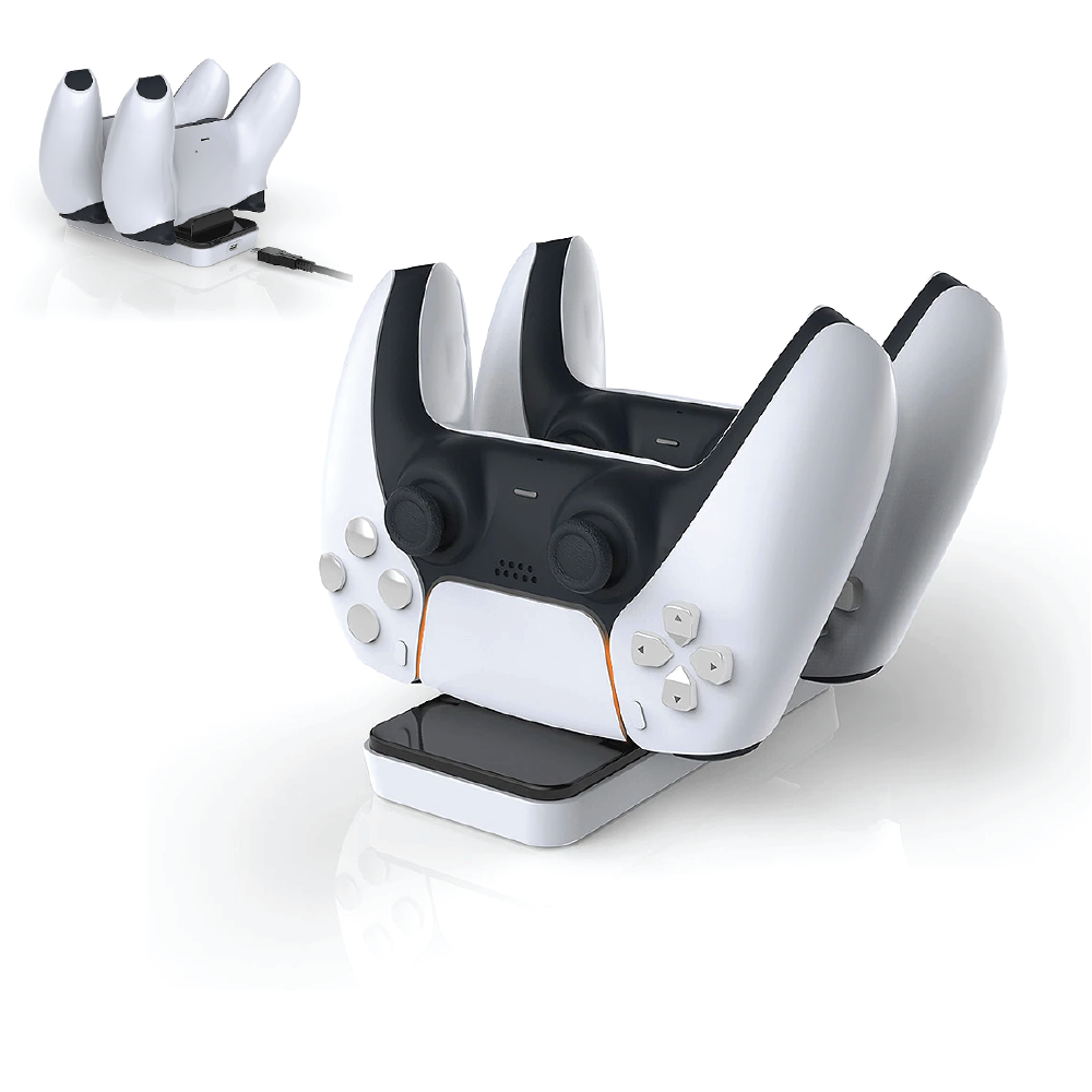 PS5 DualSense Horizontal Charging Dock – Sleek & Efficient