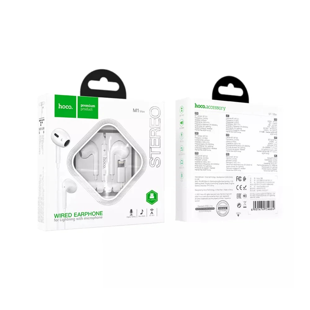 Hoco M1 Max Wired Earphones - USB-C