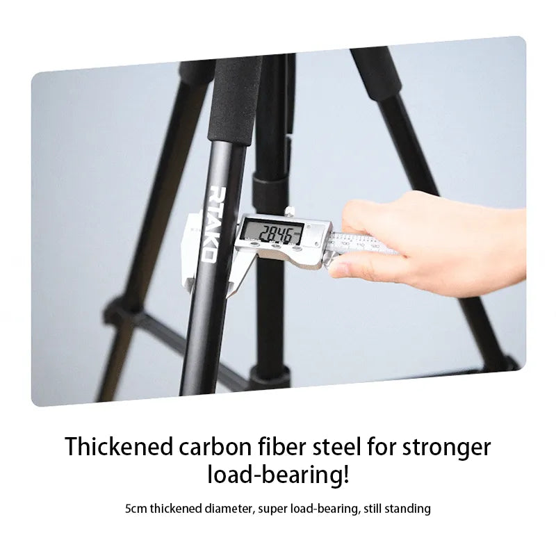 Rtako Matte Finish Carbon Steel Tripod