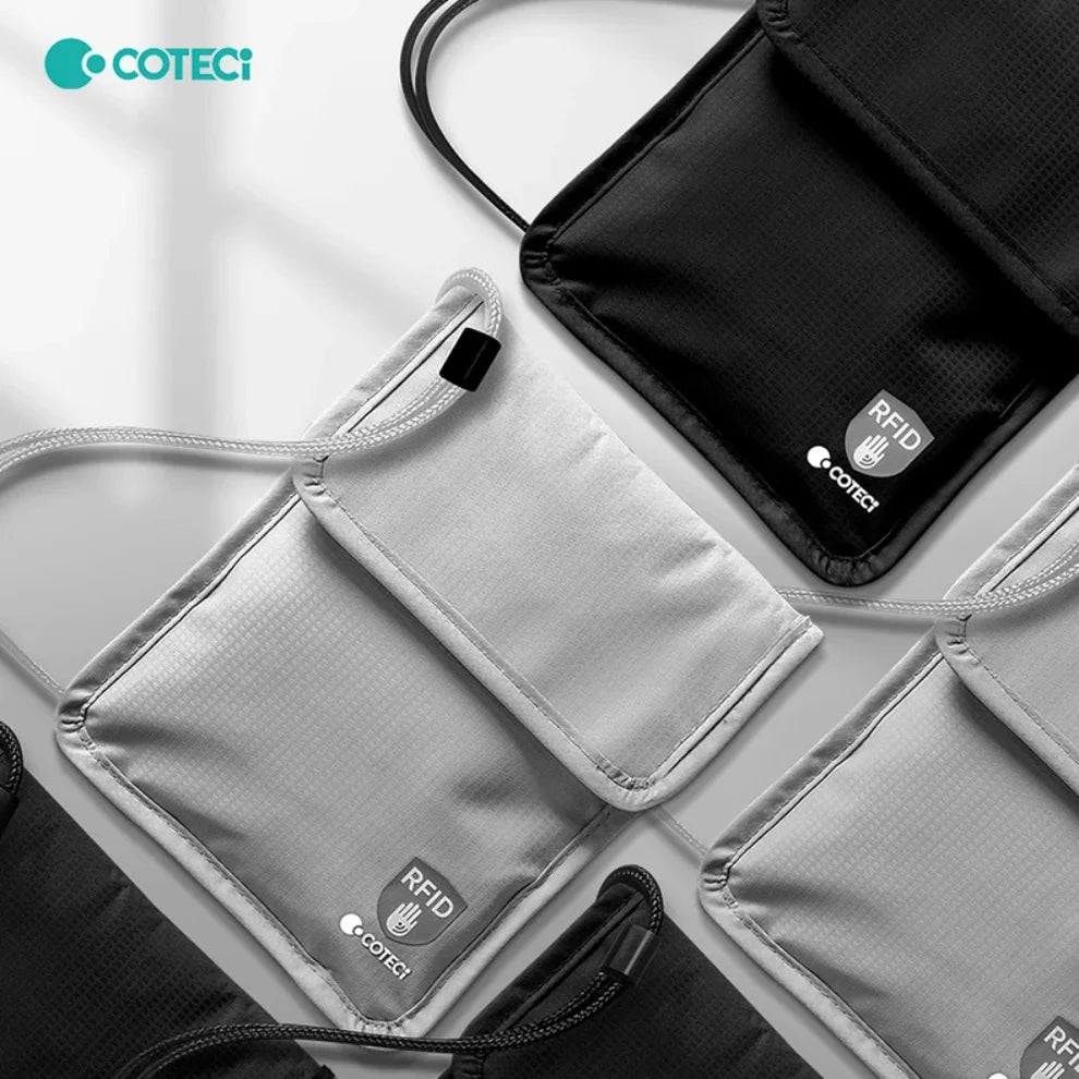 Coteci Anti-Theft Swipe Passport Bag