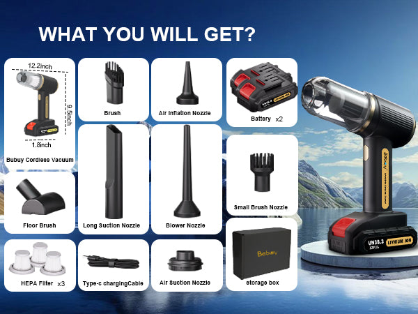 MDHL Cordless Handheld Vacuum Cleaner