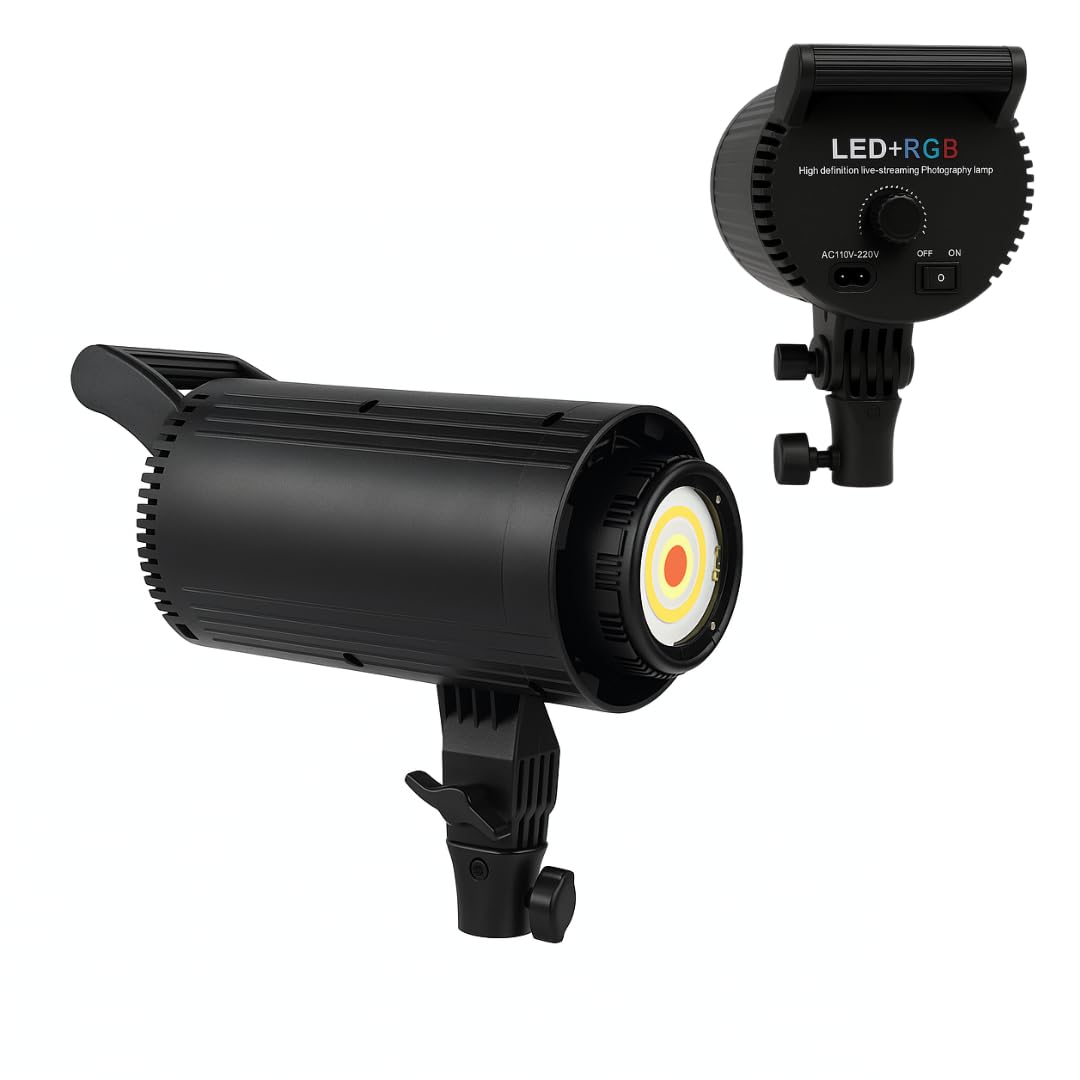 RGBW 100W LED Studio Light - RGB + Bi-Color with Remote Control