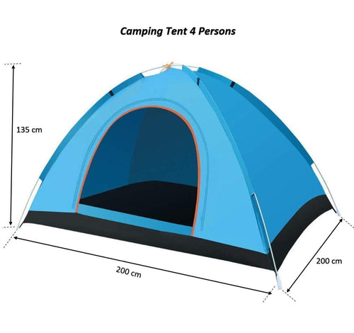 4-Person Tent – Compact & Comfortable