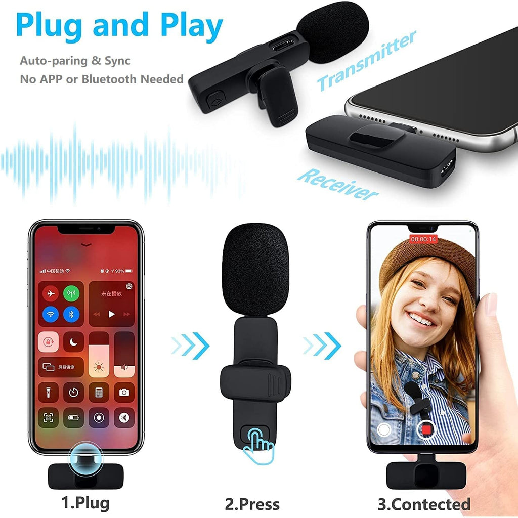 K8 Wireless Microphone 2 in 1