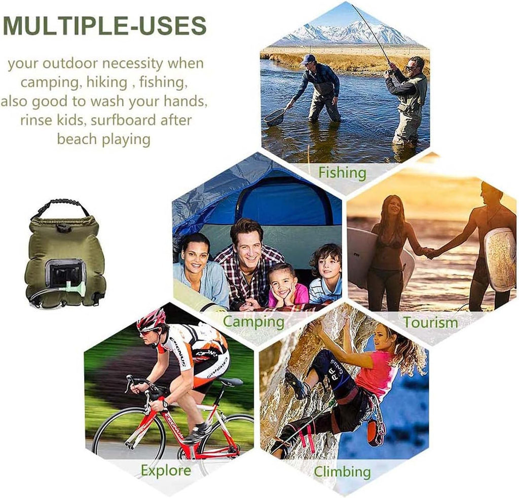 Portable Solar Shower Bag – Outdoor Hot Water Anywhere