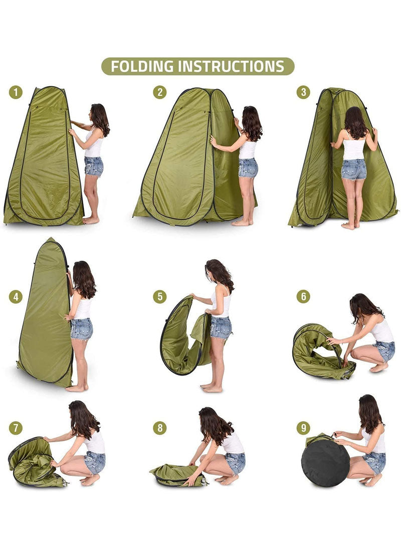 Automatic Pop-Up Dressing Tent