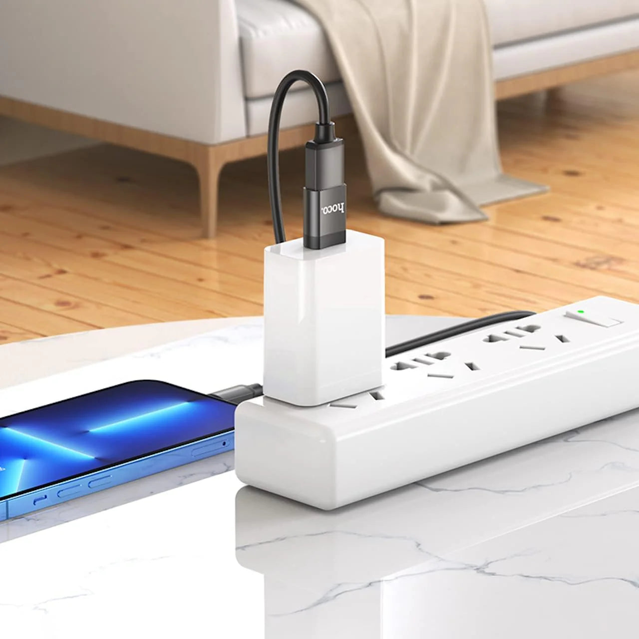 Hoco UA17 USB-A to USB-C Adapter