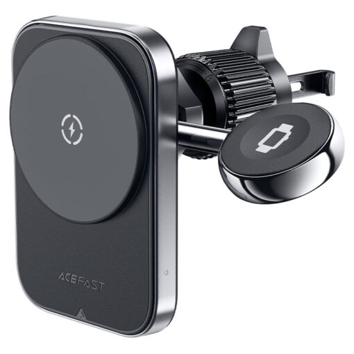 AceFast Magnetic Wireless Car Mount with Dual Charging| D18