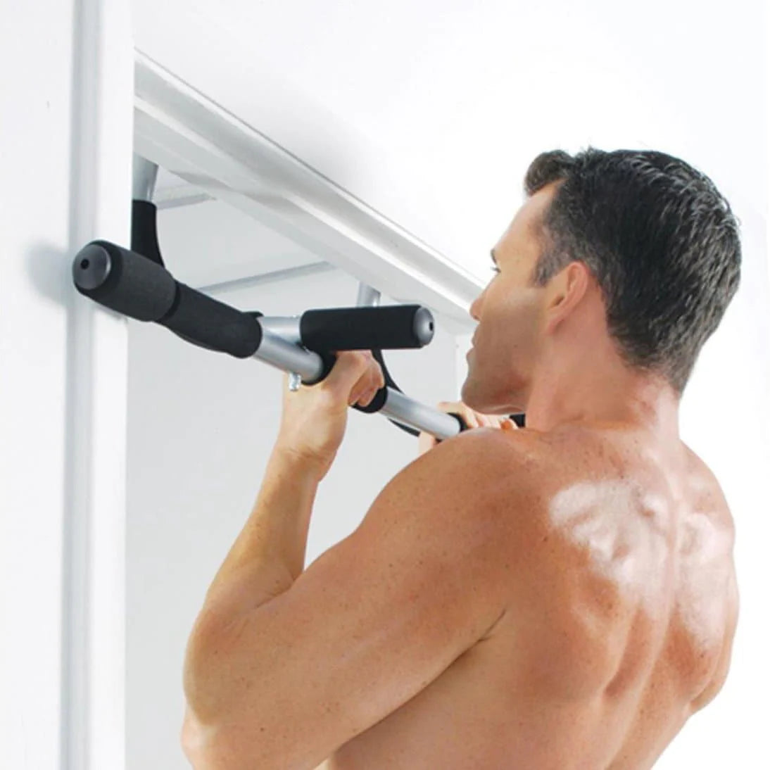 Pull-Up Bar with AB Straps for Doorway