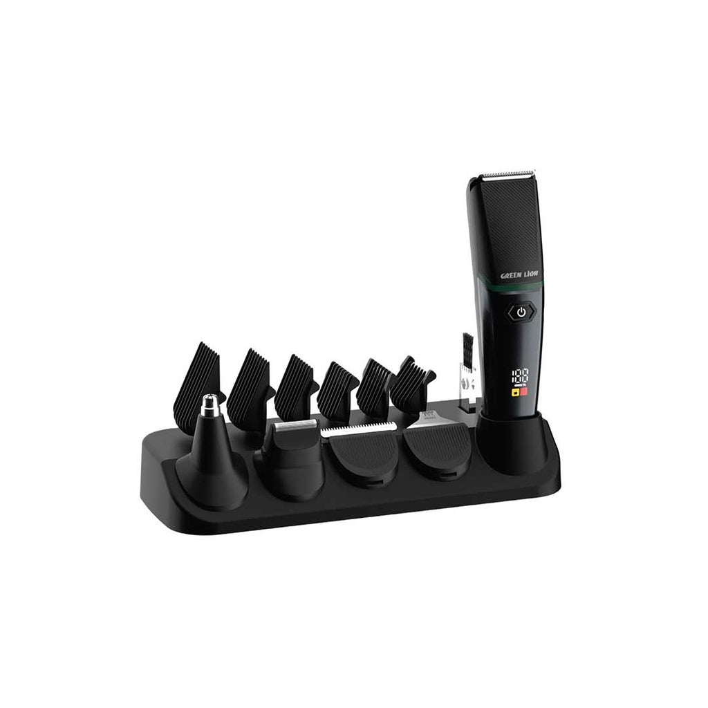 Green Lion 5 in 1 Grooming Kit – Black