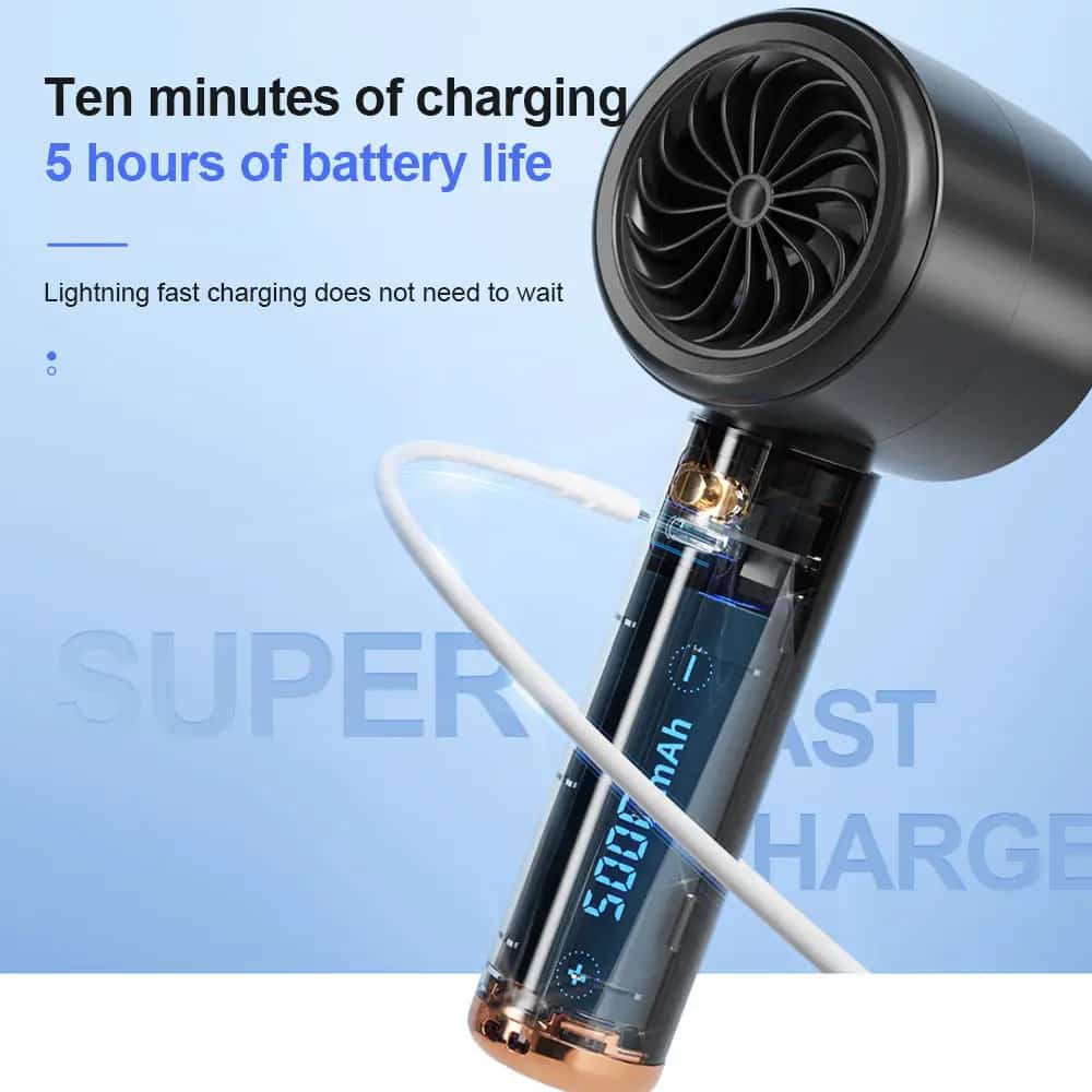 Portable Mini Turbo Fan