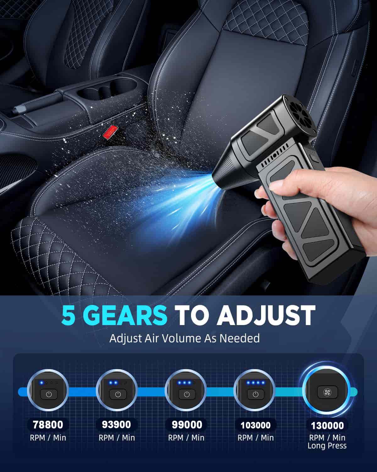 Mini Jet Blower High-Speed Dust Cleaner Fan