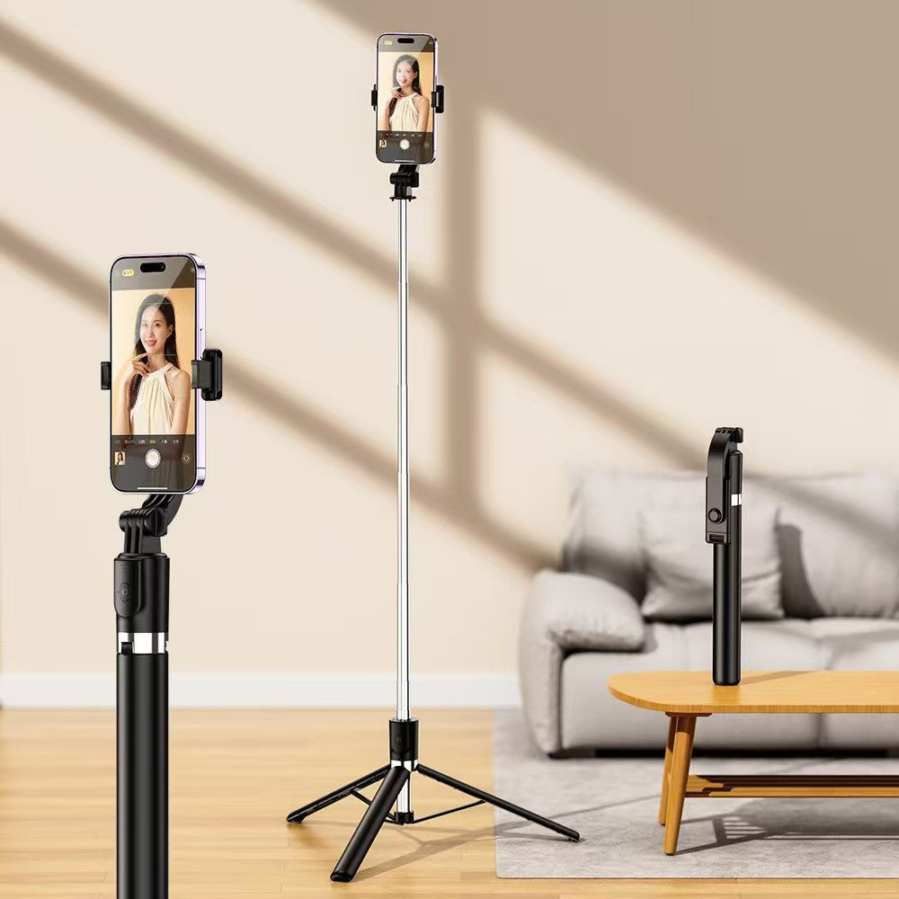 170cm Selfie Stick Tripod with Wireless Remote, Portable & Lightweight