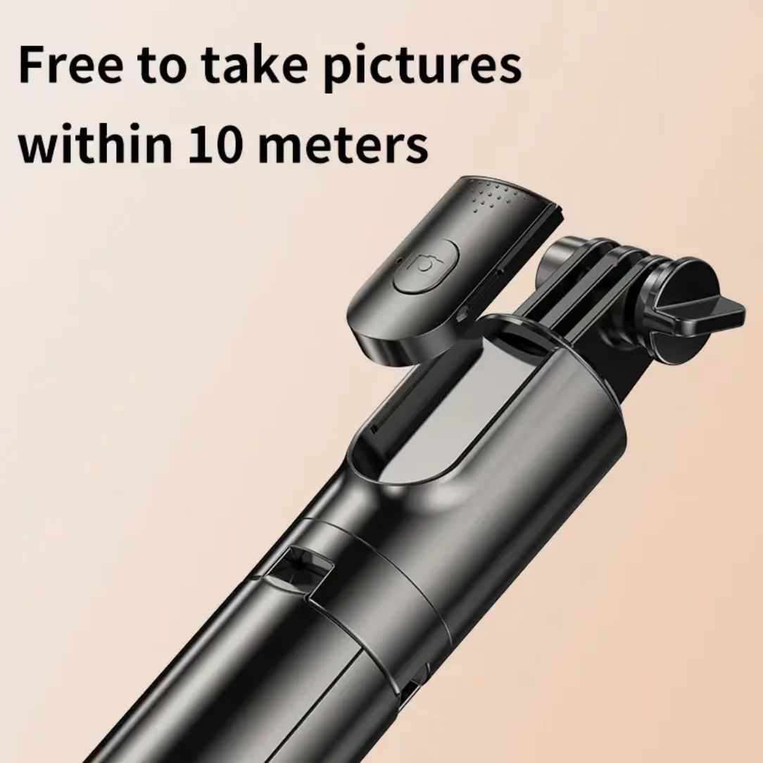 170cm Selfie Stick Tripod with Wireless Remote, Portable & Lightweight