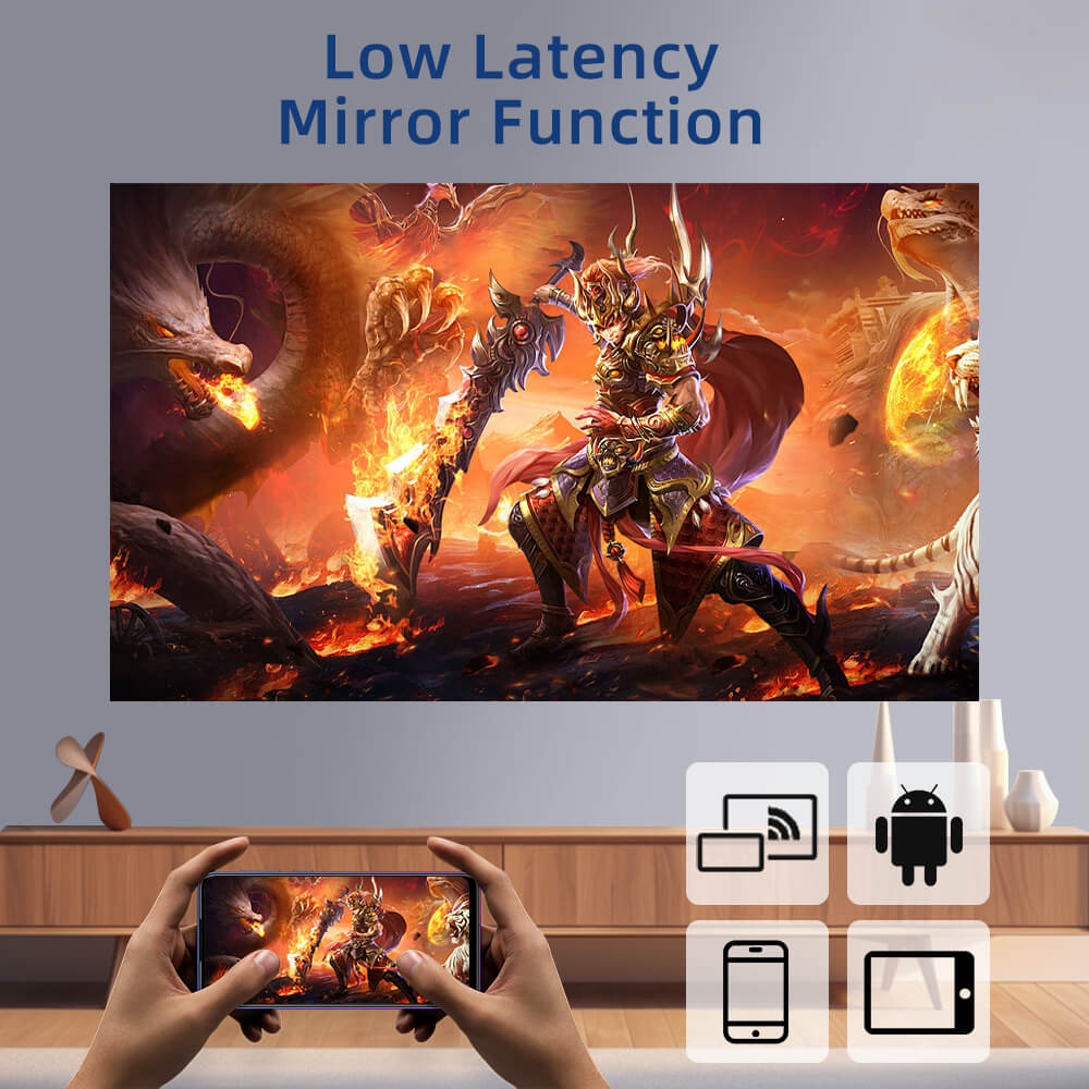 HY300 Portable 4K Projector