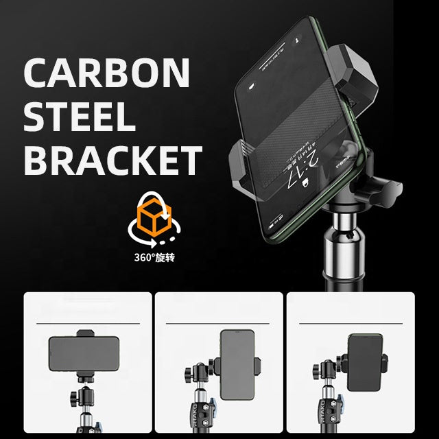 Rtako Matte Finish Carbon Steel Tripod