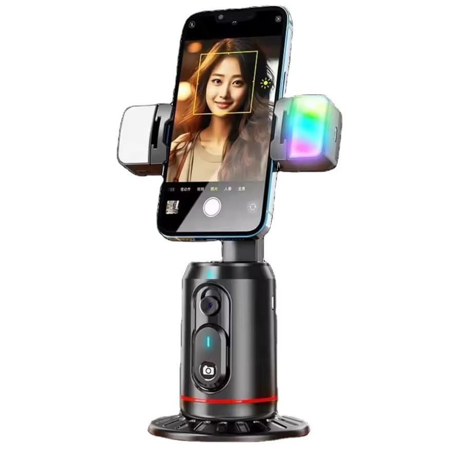 AI Auto-Tracking 360° Phone Gimbal with Remote Control