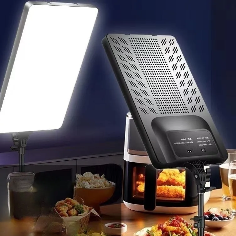 LED Video Light 16'' with Remote Control for Studio & Live Streaming