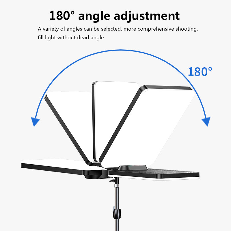 LED Video Light 16'' with Remote Control for Studio & Live Streaming