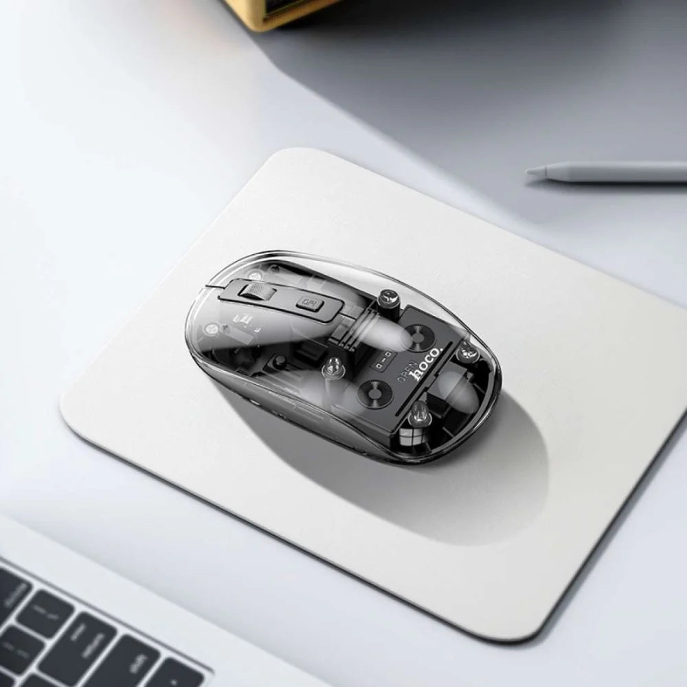 Hoco Wireless Mouse GM29 Crystals Dual Mode
