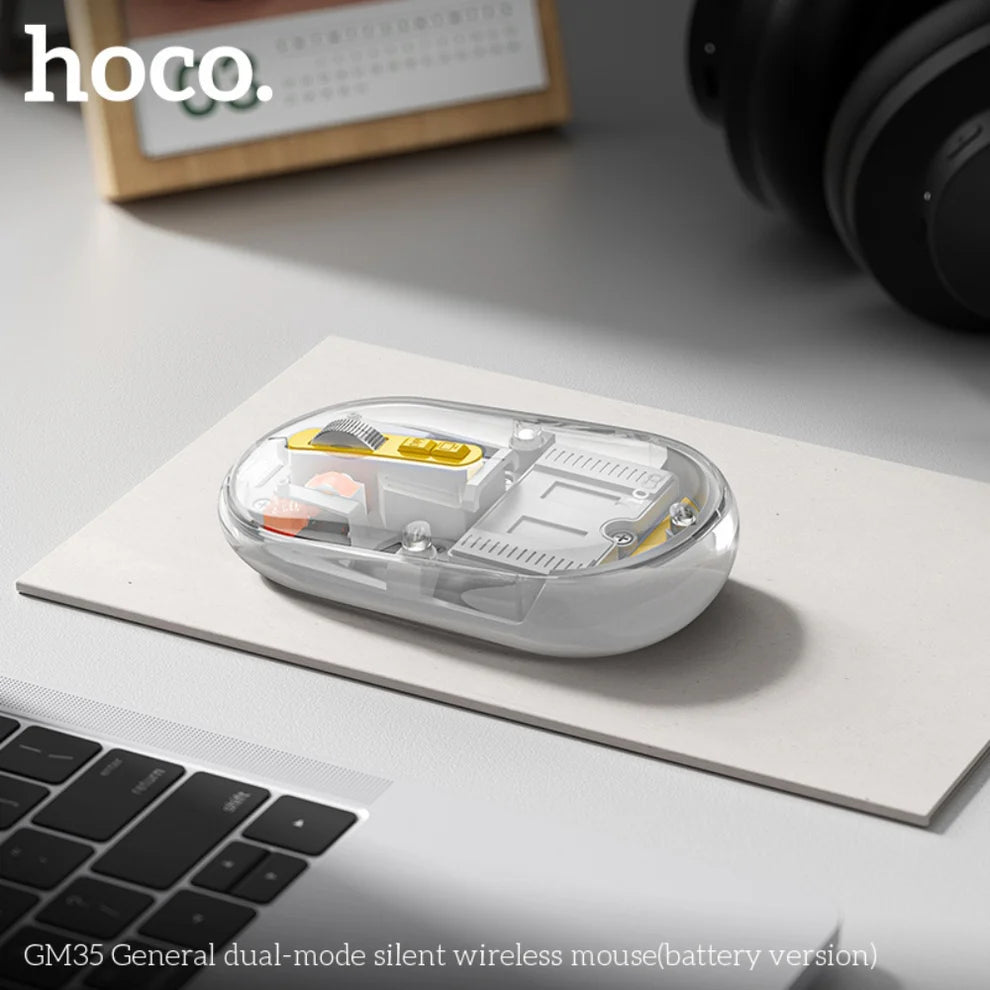 Hoco Magnetic Silent Transparent Mouse GM35