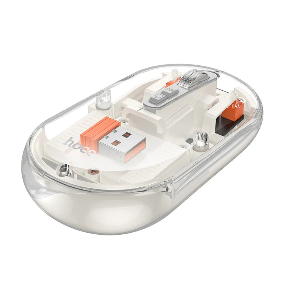 Hoco Magnetic Silent Transparent Mouse GM35