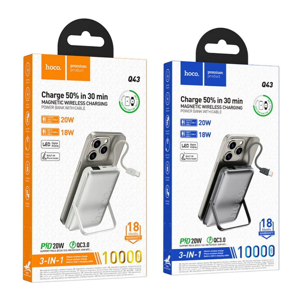 Magnetic PowerBank Fast Charging 10000mAh