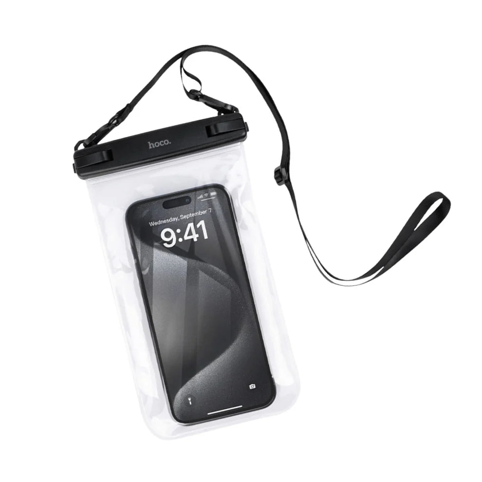 Hoco HX52 Touch Control Transparent Waterproof Mobile Bag