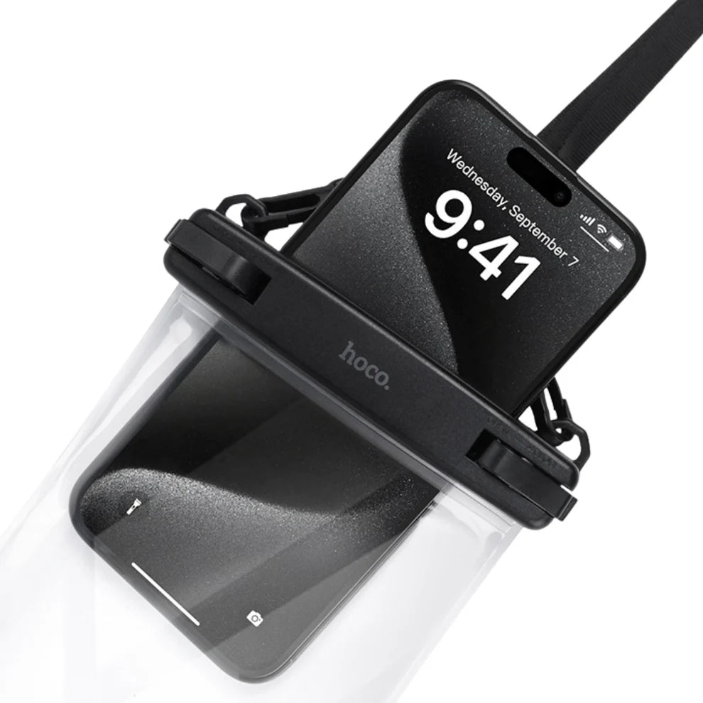 Hoco HX52 Touch Control Transparent Waterproof Mobile Bag