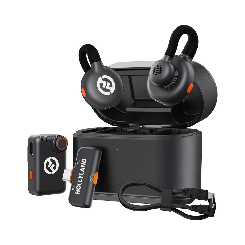 Hollyland Lark M2S Ultimate Combo – Wireless Lavalier Microphone