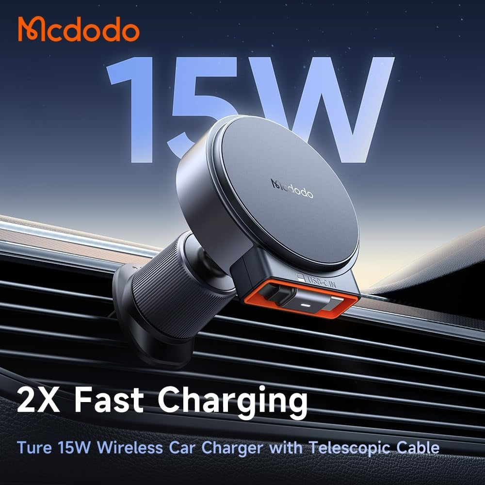 Mcdodo 15W Retractable Car Charger