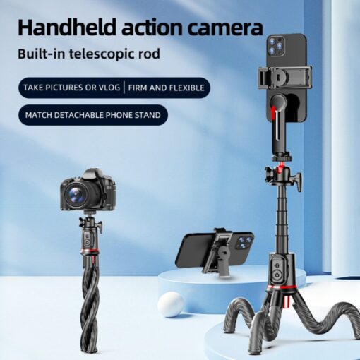 Rtako Octopus Extendable Tripod Selfie Stick – C03