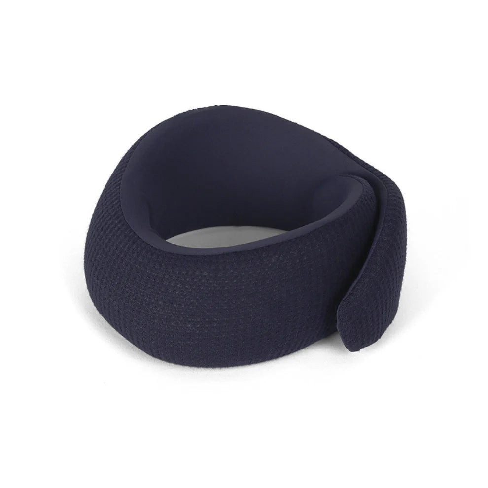 U-Shaped Pillow Neck and Shoulder Massager Blue