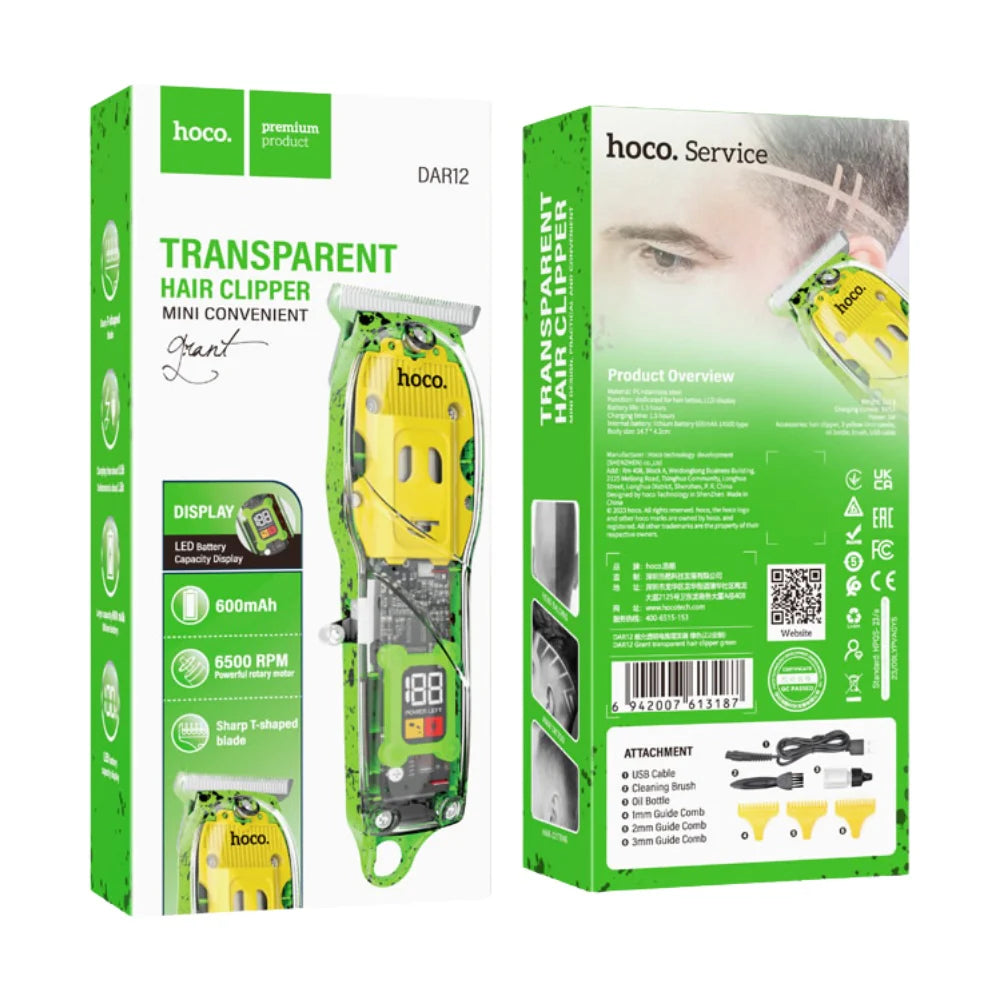 Hoco Transparent Hair Clipper