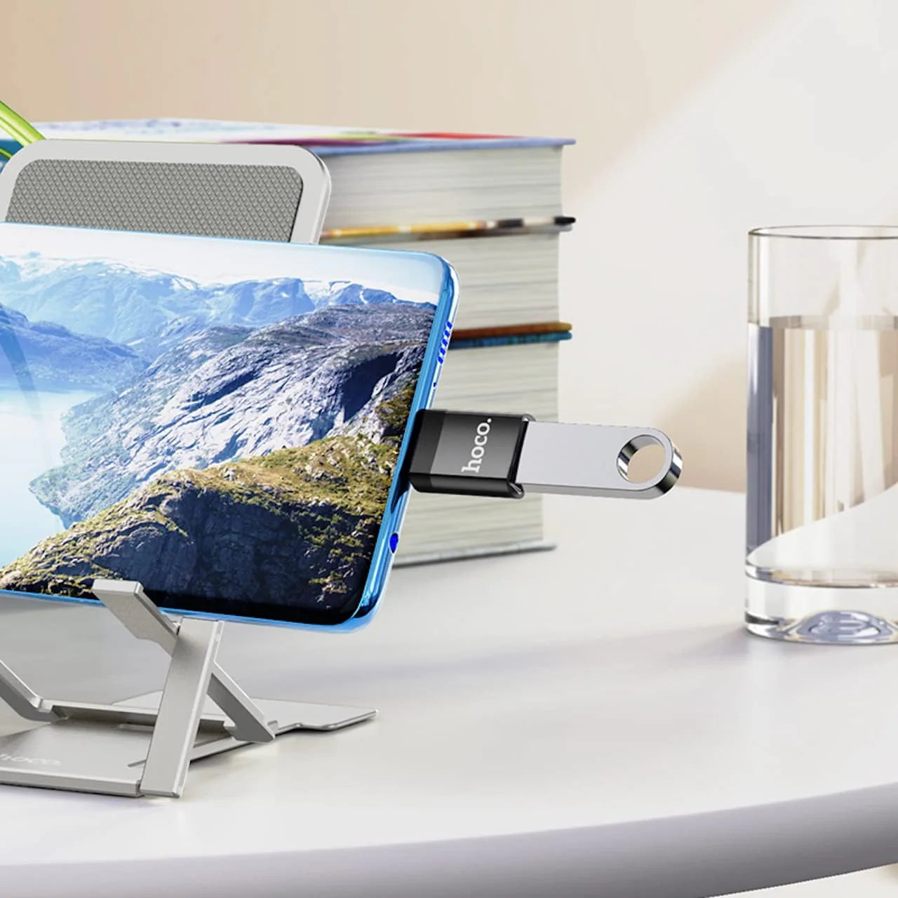 Hoco UA17 USB-A to USB-C Adapter