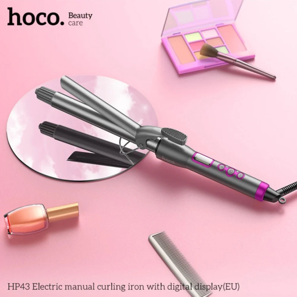 Hoco Electric Curling Iron with Digital Display