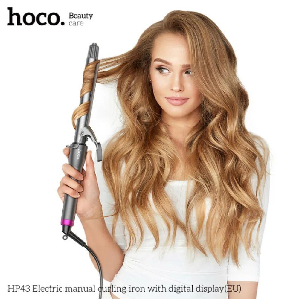 Hoco Electric Curling Iron with Digital Display