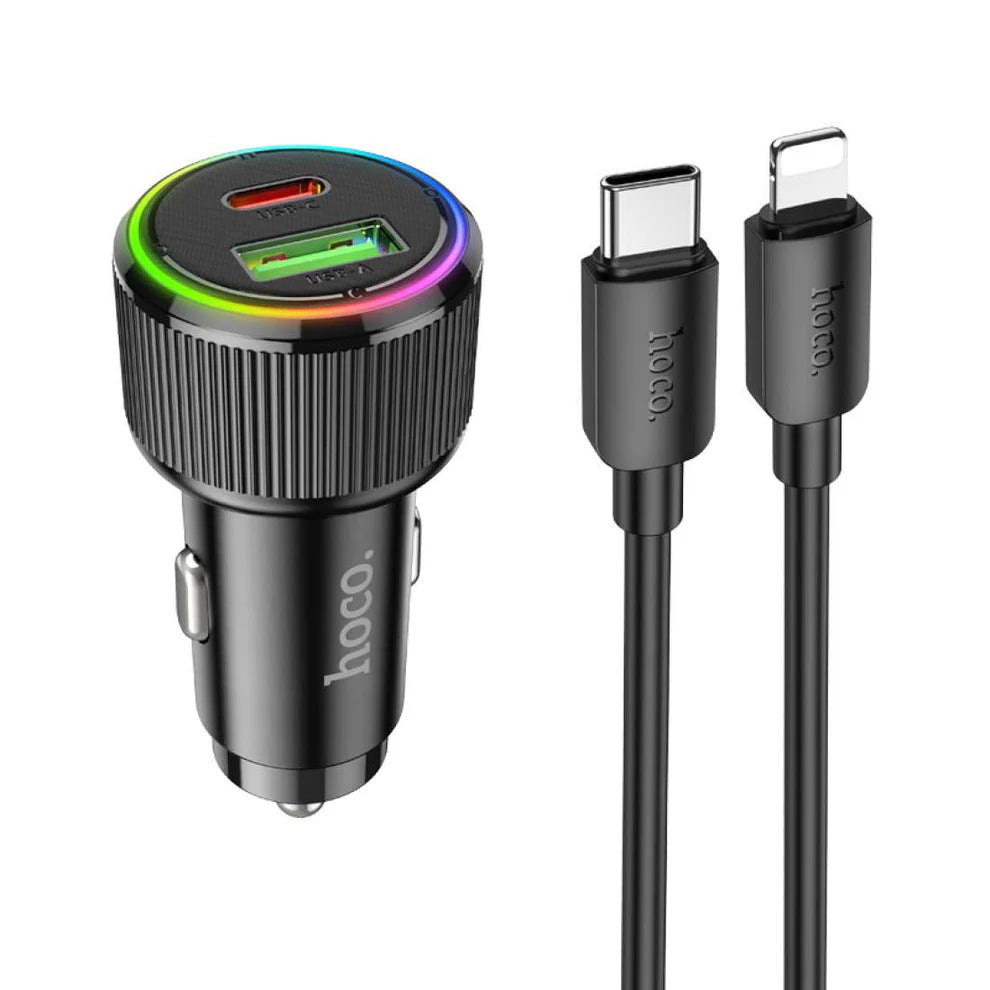 Hoco 38W Car Charger Set NZ14A