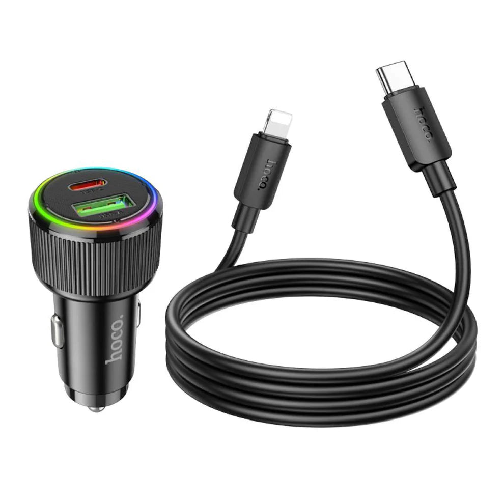 Hoco 38W Car Charger Set NZ14A