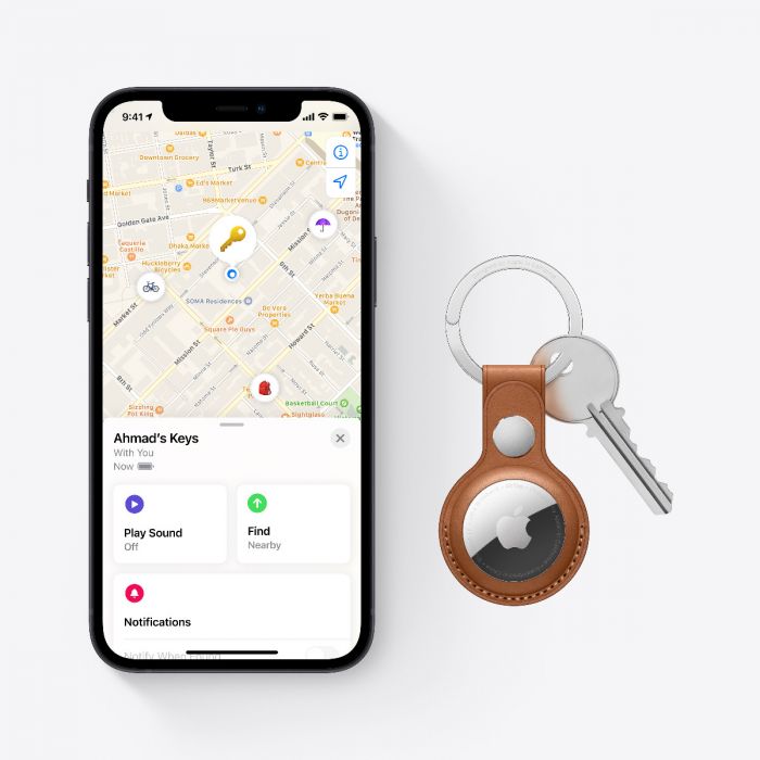 Apple AirTag (4-Pack) - Silver