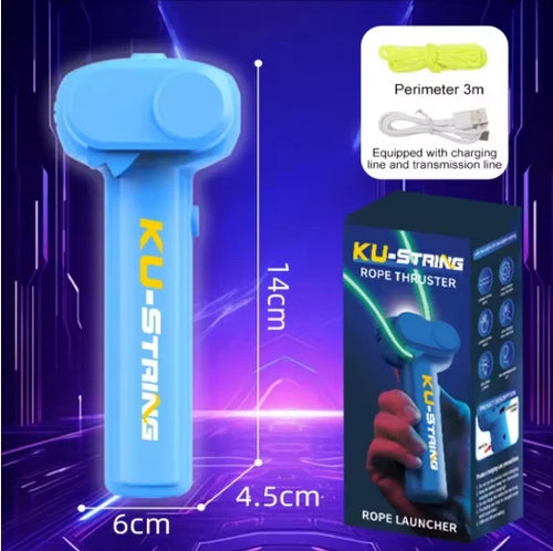 Glow Rope Thruster Toy for Kids & Pets – Electric Outdoor Fun & Stress Relief Toy