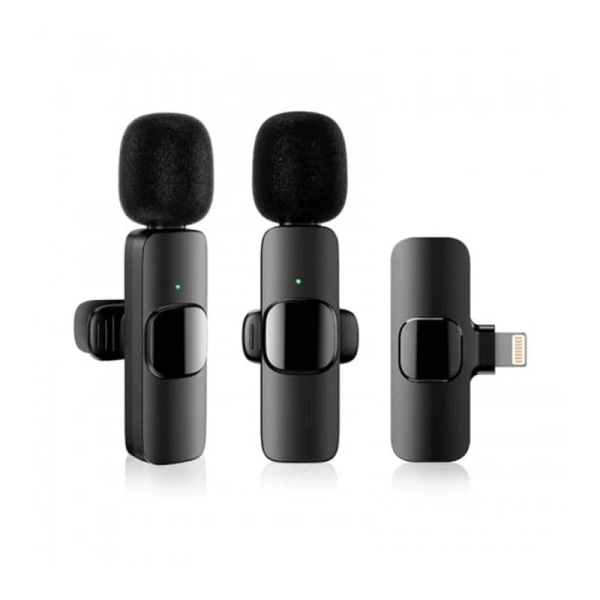 K9 Dual Wireless Microphones – Lightning Input (2 Mics)
