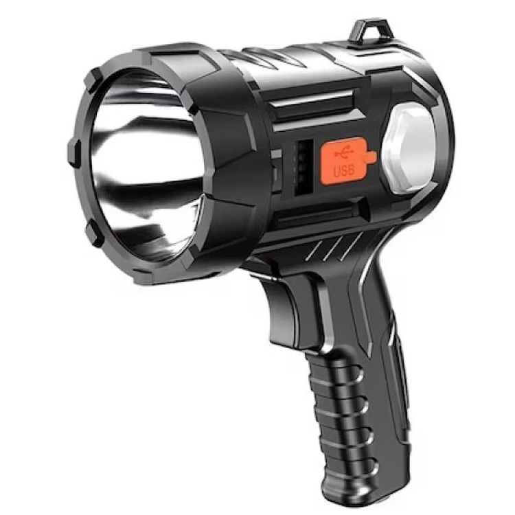 Solar Panel LED Flashlight